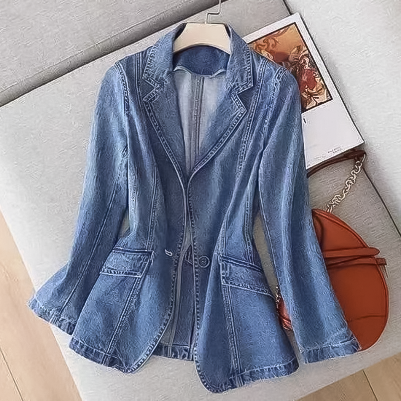 Blazer voor Dames Modern Denim Jacket - StudioMarella