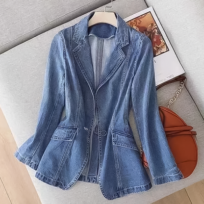 Blazer voor Dames Modern Denim Jacket - StudioMarella
