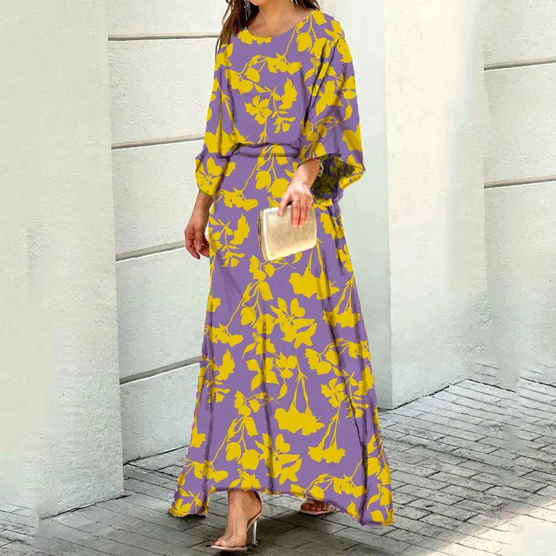 Tweedelige Set Elegante Jurk en Broek Combo