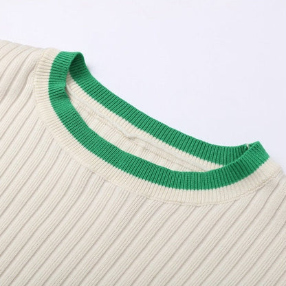Vrouwelijke Tweedelige Set jurk en broek