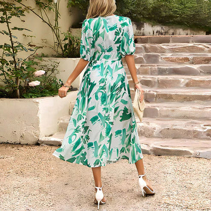 Zomerjurk Bloemenprint Elegant en Luchtig