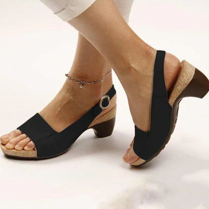 Orthopedische Sandalen met Peep Toe voor Comfortabele Voeten