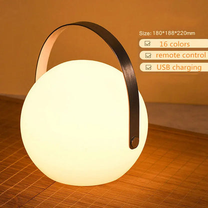 Draadloze Outdoor LED Lamp met Afstandsbediening en Timer - Waterdicht Sfeerverlichting met 8 Kleuren voor Terras en Tuin