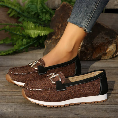 Dames Schoenen Casual Stoffen Loop schoenen