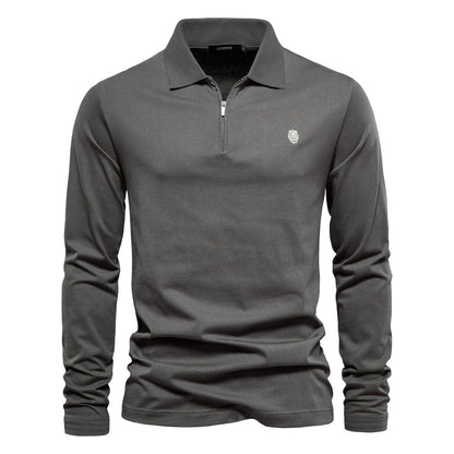 Mannen Poloshirt Slim Fit Klassieke Stijl