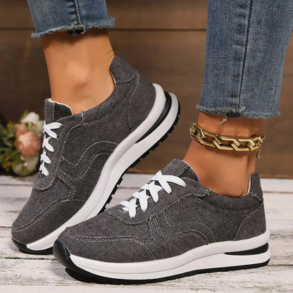 Comfortabele Orthopedische Sneakers Met Hoge Zool