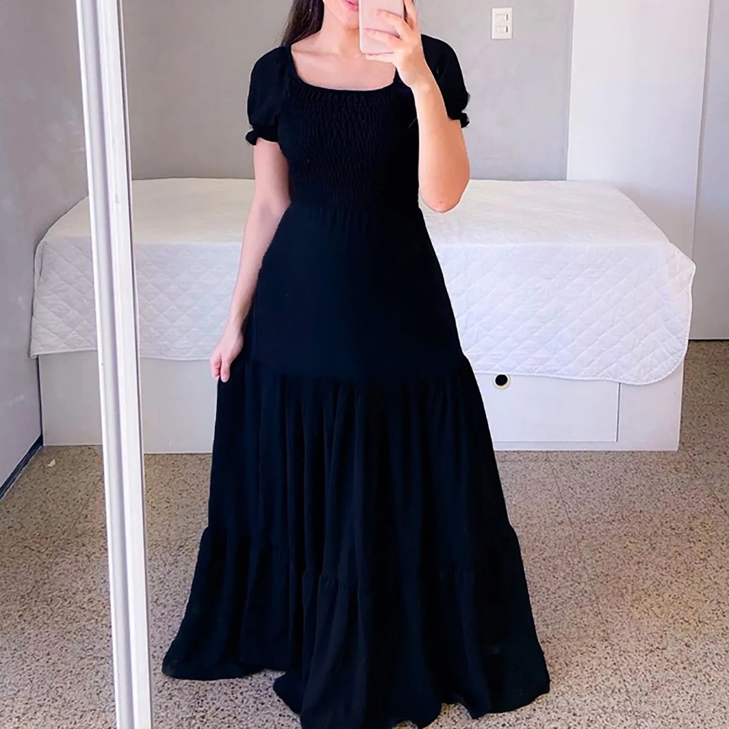 Maxi Jurk Zomer Chic Lange Vrouwelijke Jurk
