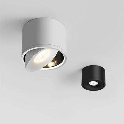 Opbouw Plafondspot LED Dimbaar Draaibaar Aluminium Wit Zwart Woonkamer Keuken Kantoor