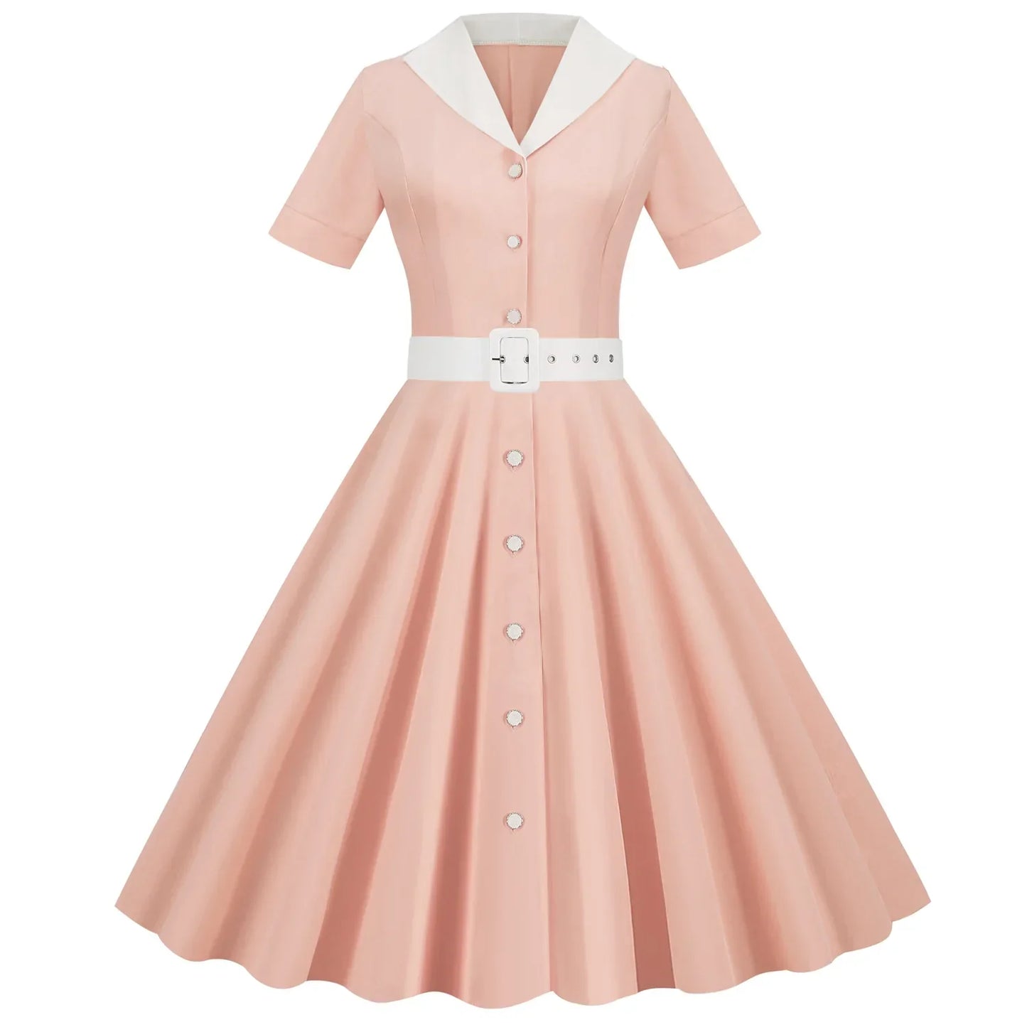 V-Hals Zomerjurk Elegante Lange Jurk voor Vrouw
