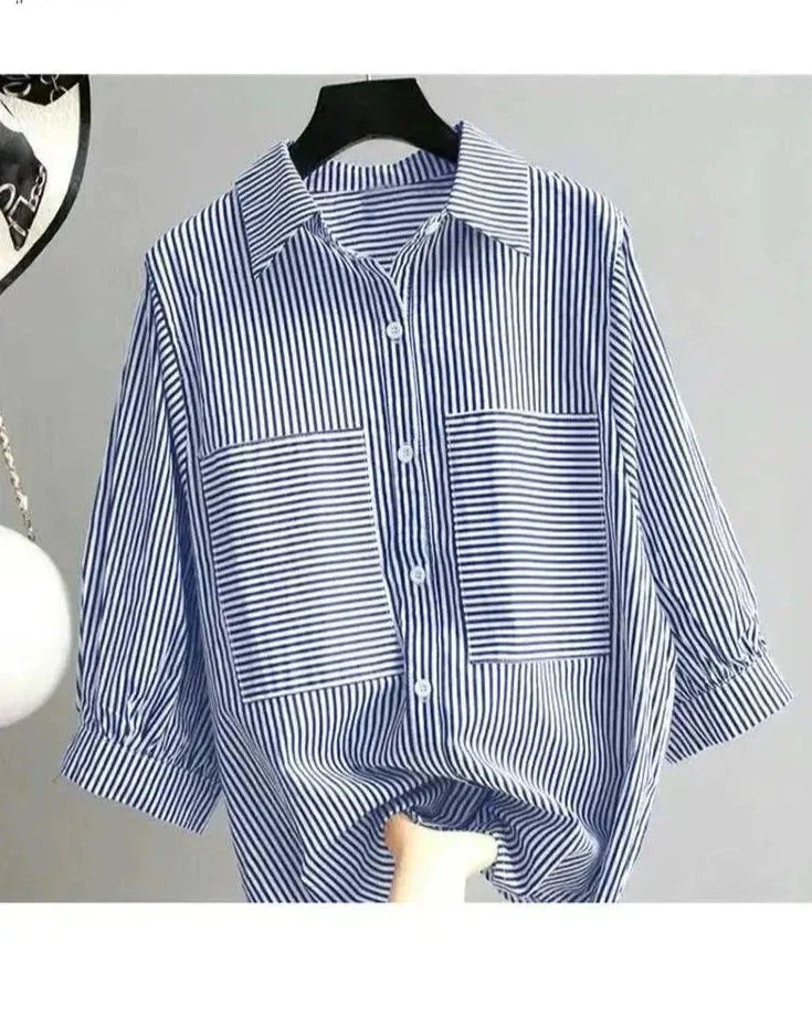 Elegante Vrouwen Blouse met Vesta Stijl - StudioMarella