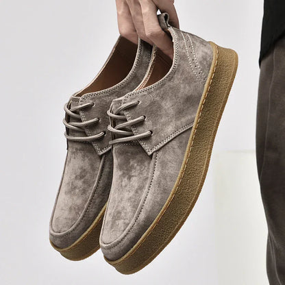 Heren Sneaker van Wildleder Comfortabel Elegant