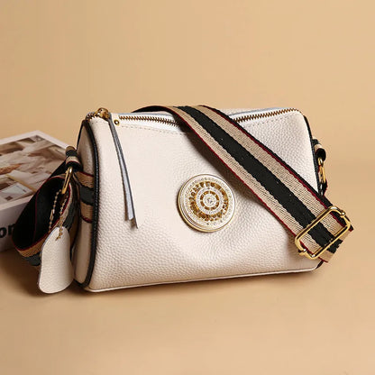 Luxe Lederen Draai Tas voor Dames - StudioMarella