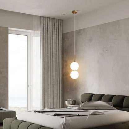 Moderne Glazen Hanglamp met 1, 2, 3 of 4 Lichtpunten – Eigentijds Design voor Slaapkamer, Eetkamer, Woonkamer