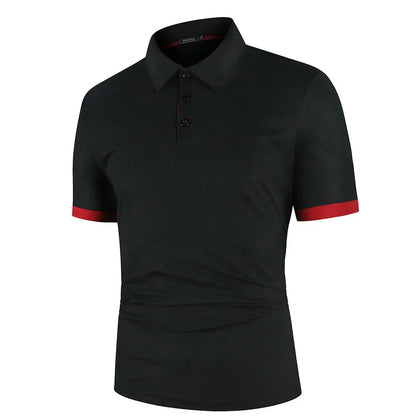 Heren Polo Shirt Slim Fit Klassiek Design