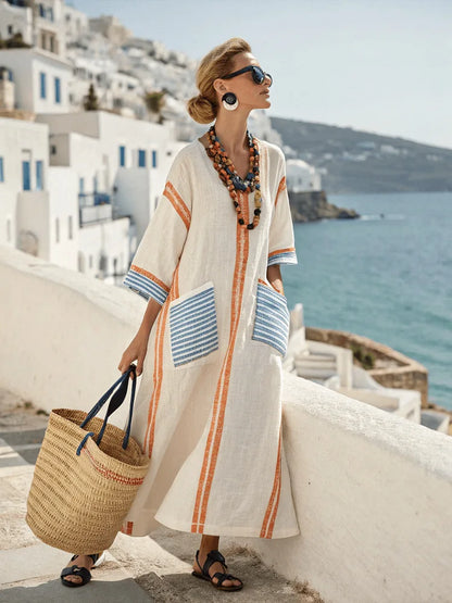 Dames Maxi-jurk Zomerse Stijl Lichtgewicht