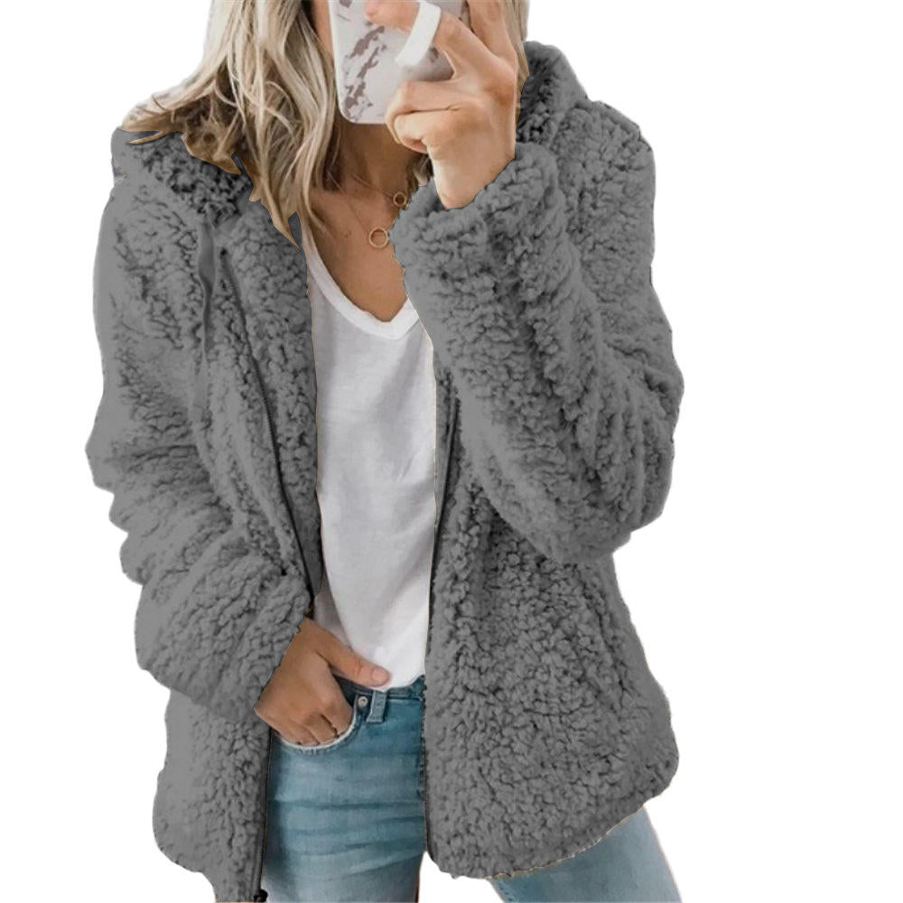 Dames Hooded Jacket Warme Casual Jas