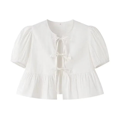 Crop Top Luipaardprint of Effen Korte Dame Top