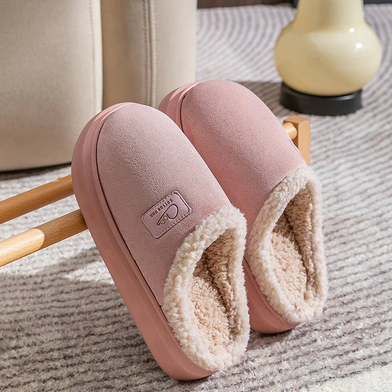 Sandalen voor Binnen met Antislip Zool van Katoen voor Dames
