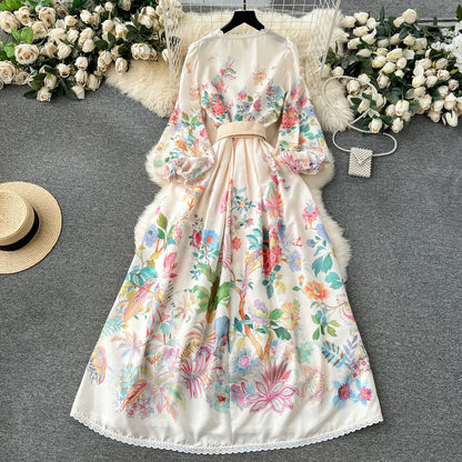 Retro Jurk voor Dames Elegante Vintage Stijl