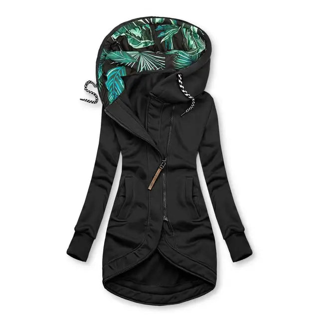 Asymmetrische Winterjas voor Vrouw