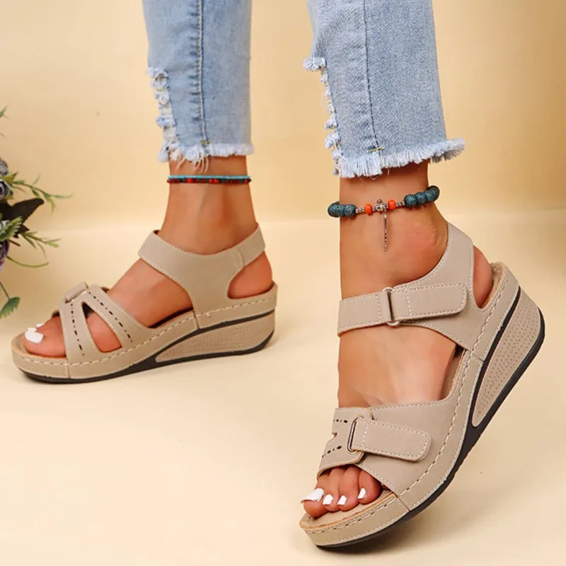 Zachte Open Teen Sandalen voor Vrouwen Comfortabel