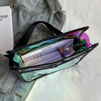 Kleurveranderende Laser Clutch Tasje