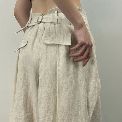 Wijde Broek Asymmetrisch Model voor Vrouw