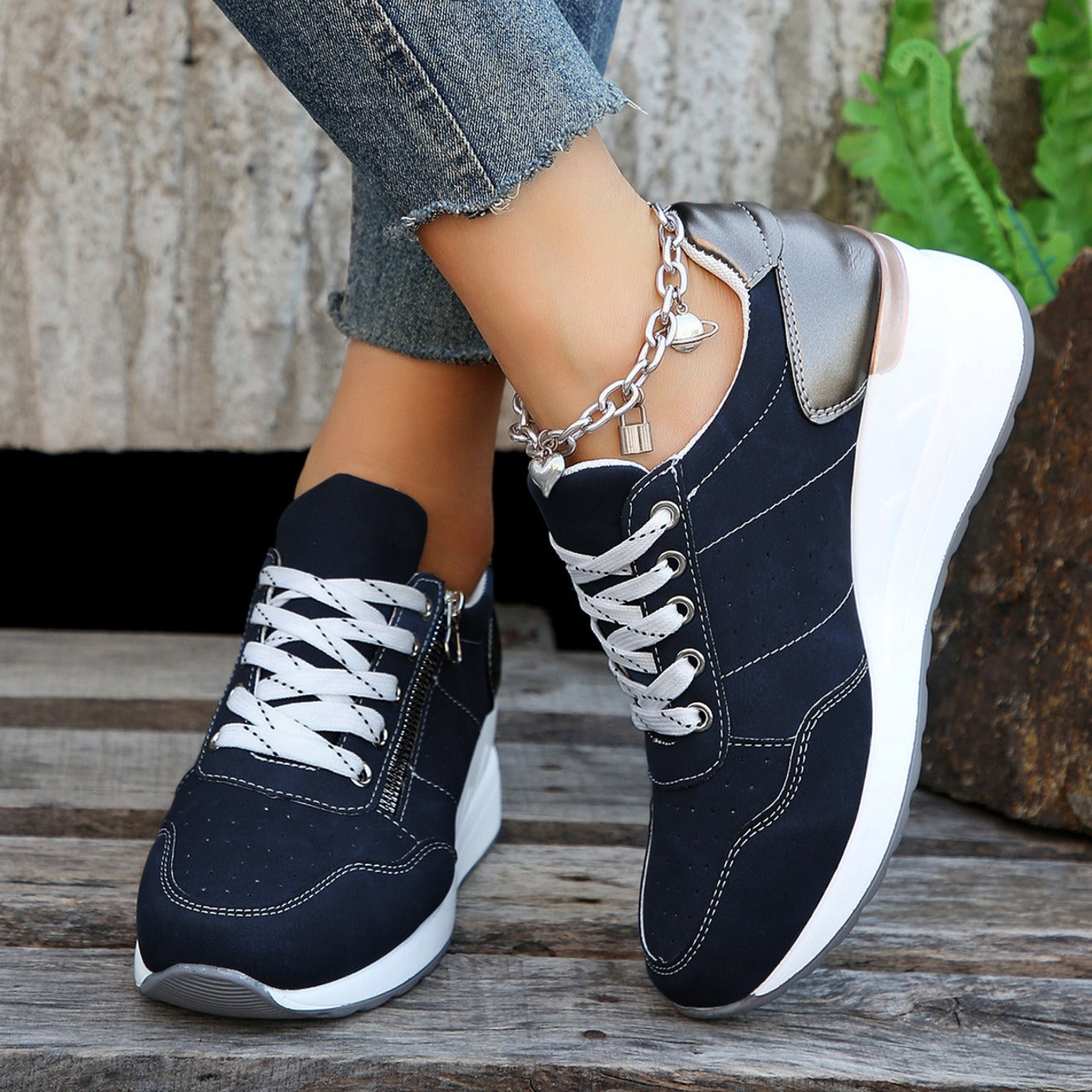 Heren Sneakers Comfortabele Pasvorm