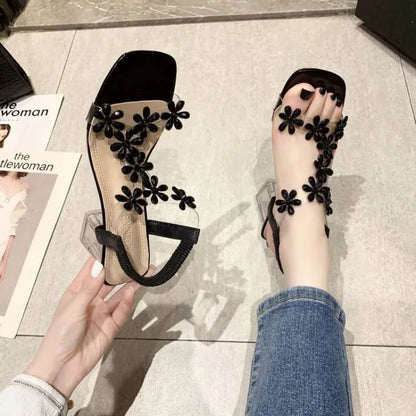 Zomer Sandalen Vrouwelijk Elegant Leer