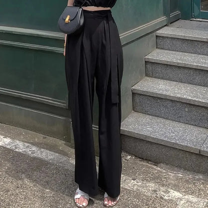 Elegante Kanten Plooibroek voor Vrouw