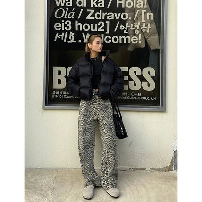 Dierenprint Broek Overall voor Vrouwen Chique Stijl
