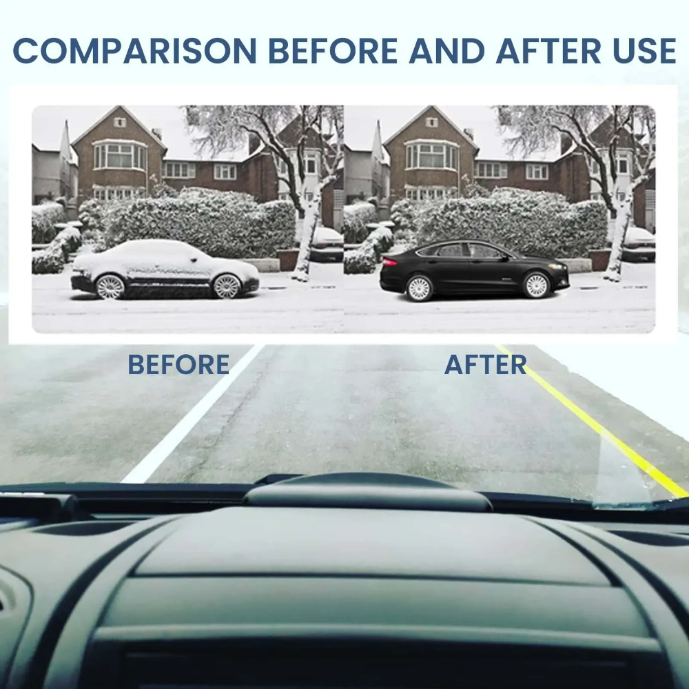 Elektrische IJsschraper voor Autoramen – Compact & Krachtig voor Winters Rijcomfort