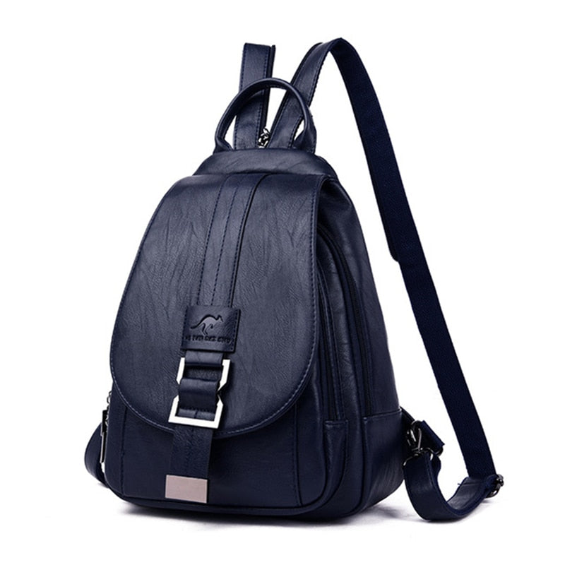 Leren Damesrugzak Elegant Design Praktisch Schoudertas Dagelijks Gebruik Mode Accessoire Veelzijdig Stijlvol