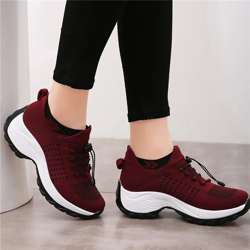 Stijlvolle Dames Sneakers Elegance Horizon