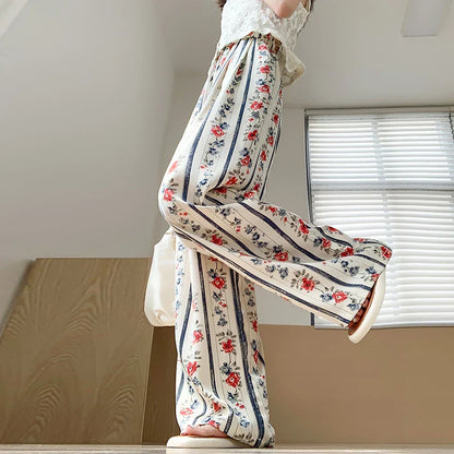 Bloemenbroek Vrouwen Zomer Jurkbroek Moda