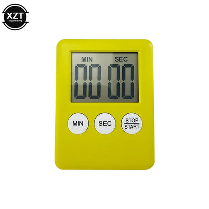 Digitale Keukentimer Magneet LCD Kompakt Keuken Aftellen Countdown Timer Eieren Pasta Koken