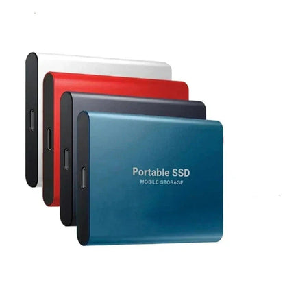 Externe SSD 128GB Compacte Hoge Snelheid Opslag Type-C voor Laptop en PC - Draagbare Mini SSD Schijf voor Databackup en Bestandsoverdracht