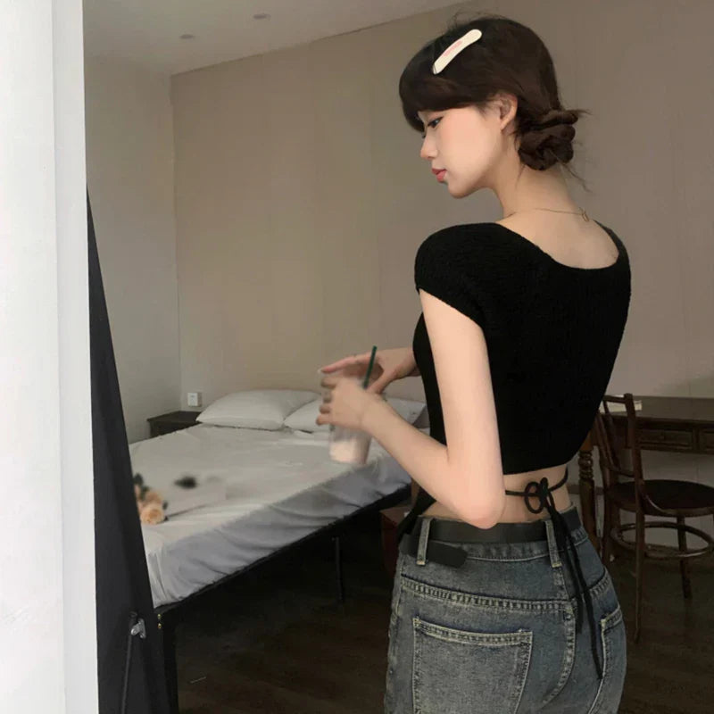 Vrouwelijke Zomer Tops Livia Couture Stijl