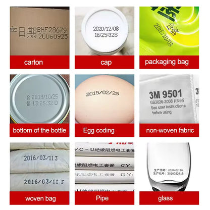Draagbare Mobiele Inkjetprinter voor Etiketten en QR-Codes