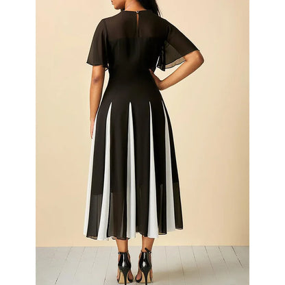 Midi Jurk Zomerse Vrouwelijke Stijl