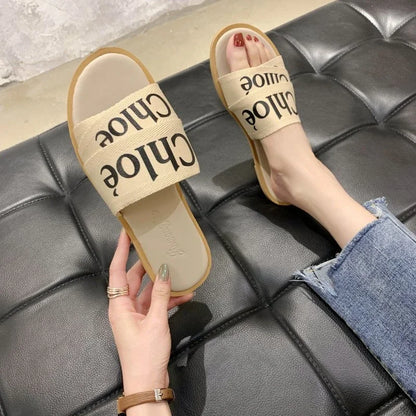 Vrouwelijke Zomersandalen Mode Stijl