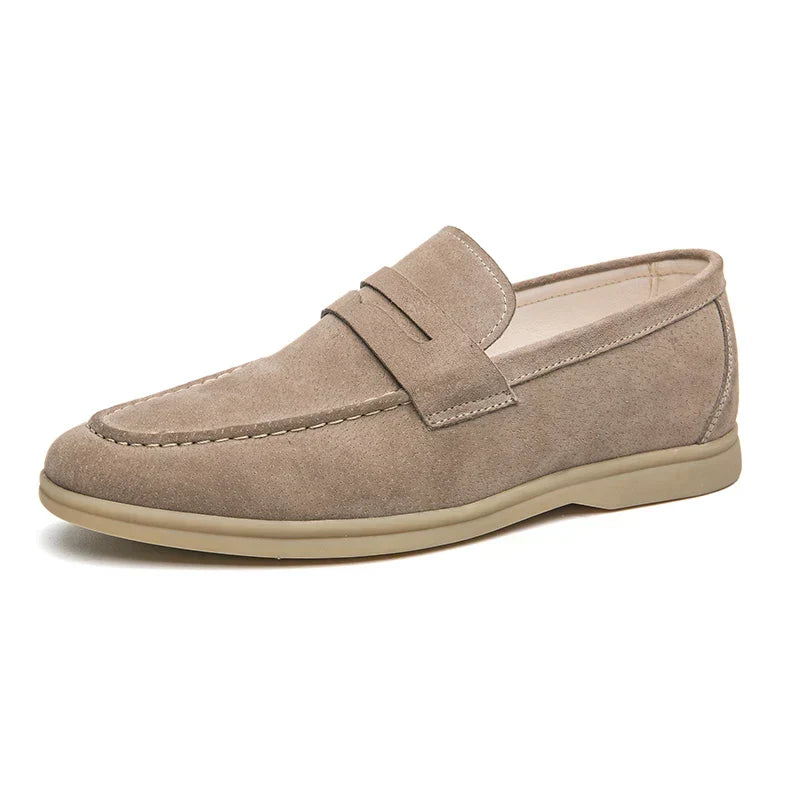 Leren Mocassino Schoenen Italiaanse Stijl