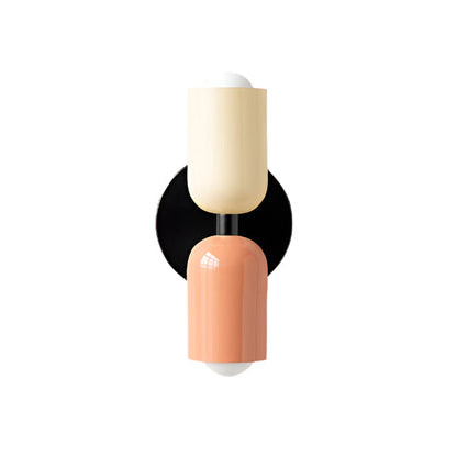 Wandlamp Dubbel Verstelbaar LED Crème Roze Groen Scandinavisch Design Woonkamer Slaapkamer Leeslamp Sfeerverlichting