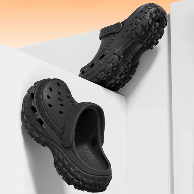 Zomerse Platform Sandalen Met Hak en Bandjes
