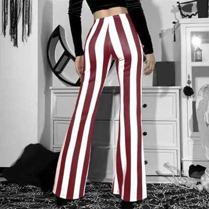 Hoge Taille Flare Broek Chic Zwart Modieus