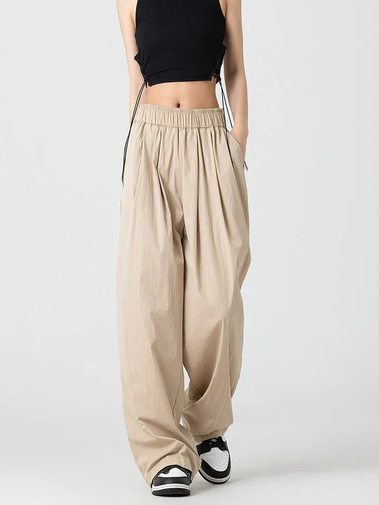 Hoge Taille Casual Broek voor Vrouwen