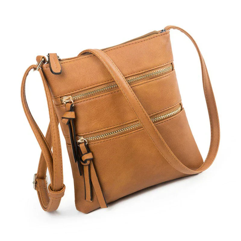 Luxe Leer Schoudertas Viva Stijl