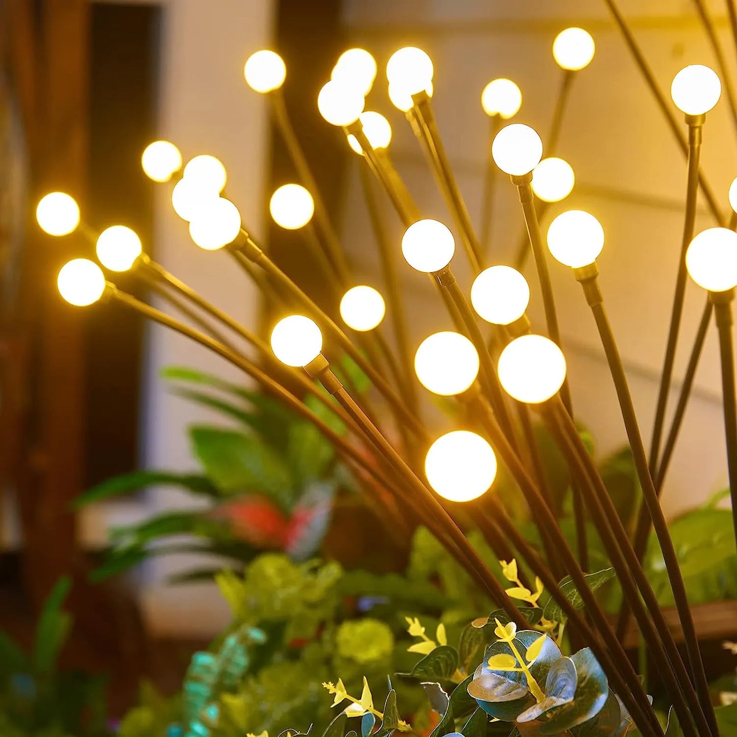 Vuurvlieg Tuinlamp Zonne-energie 20 LED Warm Wit Buitenlamp