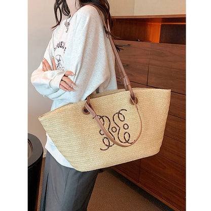 Boho Strandtas Groot Handgemaakt voor Vakantie