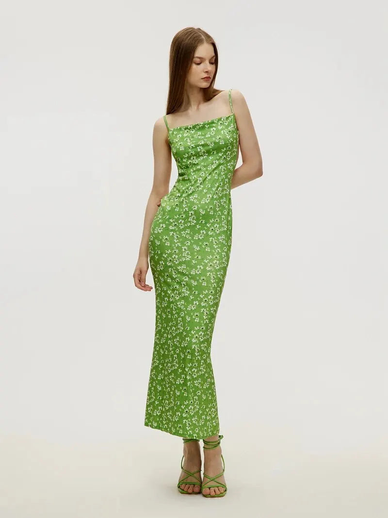 Bloemenjurk Lange Zomerjurk Multicolor Strandjurk